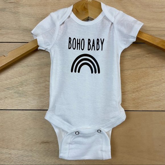 BOHO Baby Onesie Bodysuit Newborn New Rainbow - Picture 3 of 4